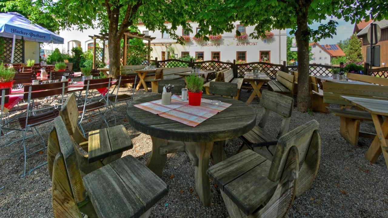 Gasthof Zur Post Raisting Exteriér fotografie